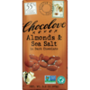 Chocolove Chocolove Almonds & Sea Salt Dark Chocolate Bar 3.2 oz. Bars, PK144 155